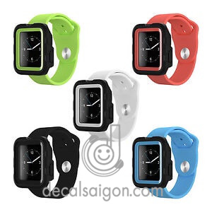 Case bao ve op cho apple watch silicon cao cap